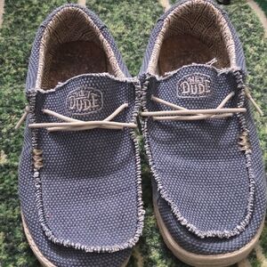 Hey Dude Men's Denim Blue Loafers